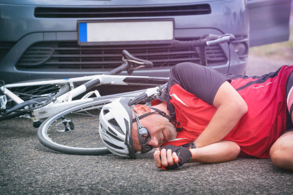 car-bicycle accident 